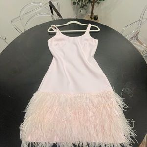 Authentic Elizabeth and James iconic feather dress size 2